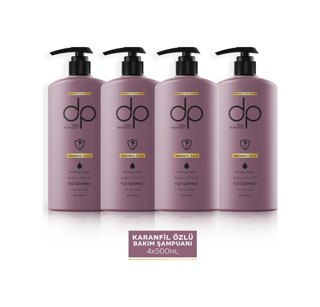 Dp Daily Perfection Şampuan Karanfil 4 x 500 ML