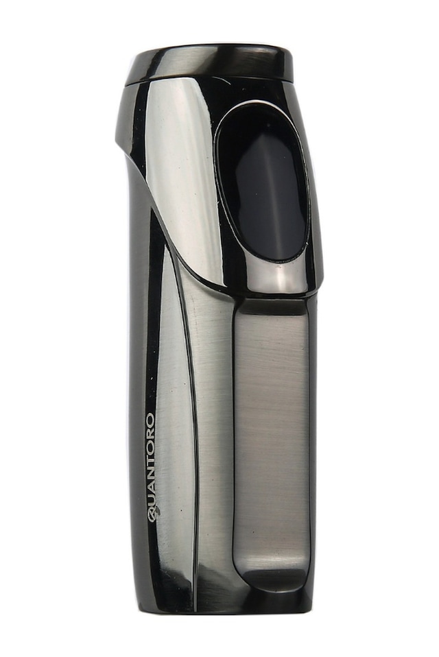 Quantoro 3 Torch Pürmüz Elektrikli Gunmetal Metal Puro Çakmağı - Trz1065