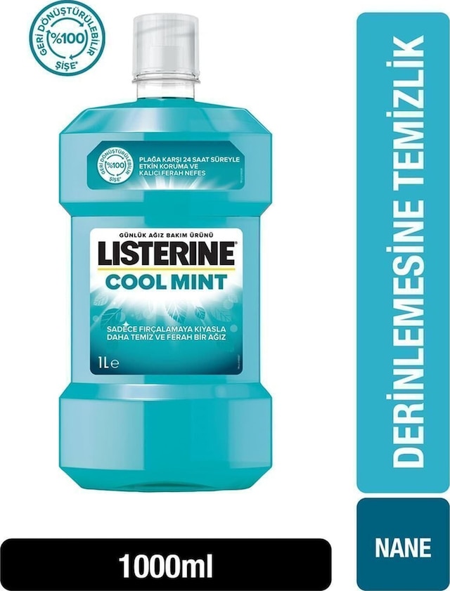 Listerine Coolmint Ağız Bakım Suyu 1 L