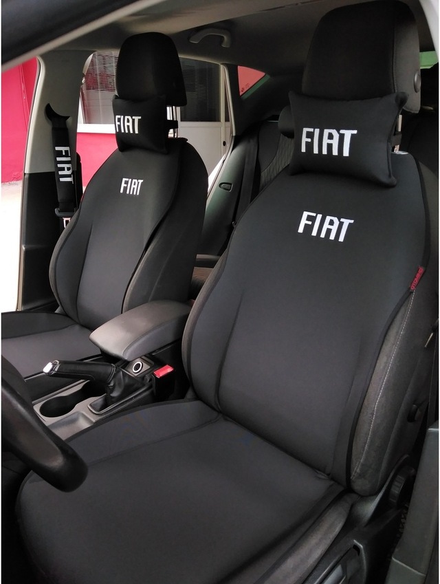 Fiat Nakışlı Ön Ikili Oto Koltuk Kılıfı
