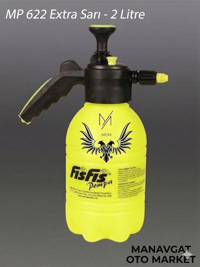 Tr Maneul Pompa 622 Basınçlı İlaçlama Pompası - Oto Yıkama&bahçe İlaçlama 2 Litre