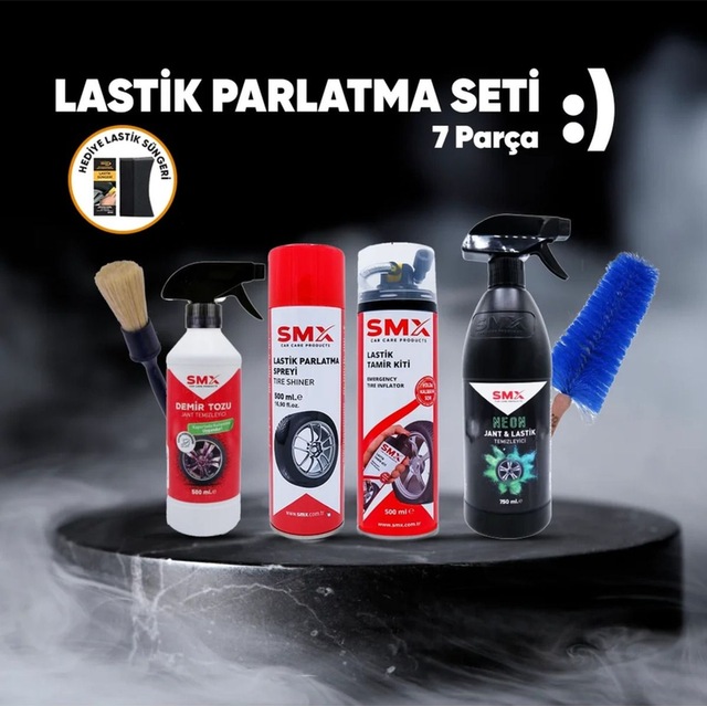 Lastik Parlatma Seti 7 Parça