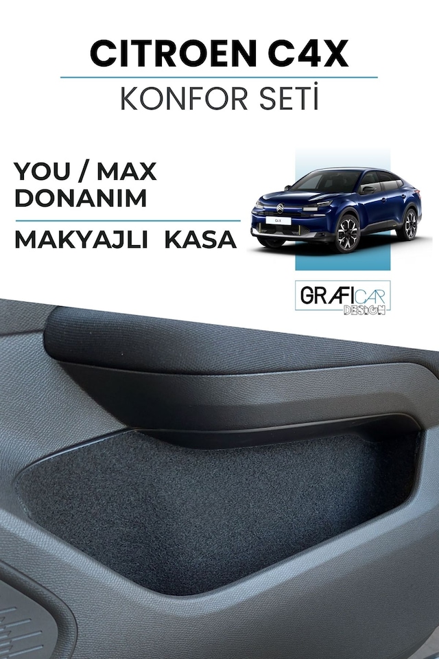 Citroen C4x Konfor Seti - You / Max Uyumlu Araç İçi Kaplama