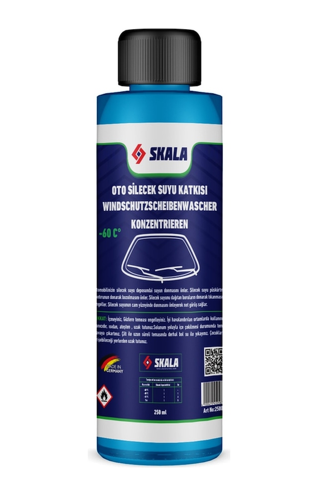 Skala Oto Cam Silecek Suyu -60°c 250 ml