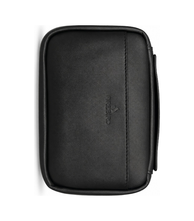 Firebird Siyah Deri Puro Taşıma Çantası & Seyahat Humidoru Trm5025