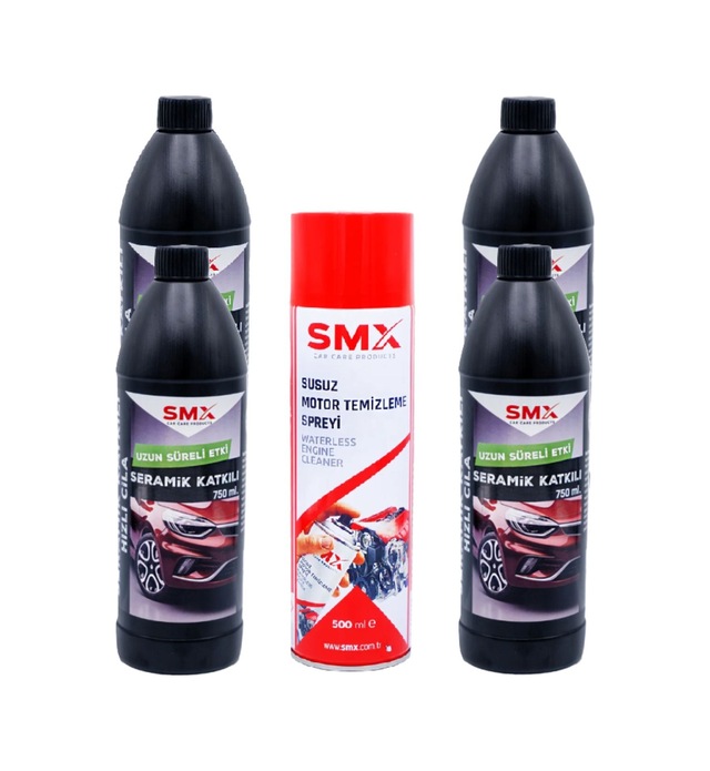 Seramik Cila / Hızlı Cila / Pratik Cila 4 Adet / Susuz Motor Temizleme Spreyi