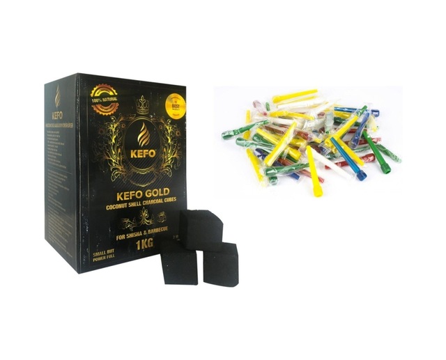 Kefo Gold 1 Kg Kömür + 50 Ad Kalem Sipsi
