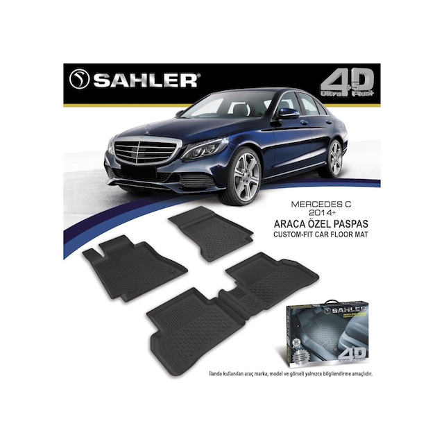 Mercedes C Serisi W205 Paspas Sahler 4.5D Havuzlu 2014-2018 Arası