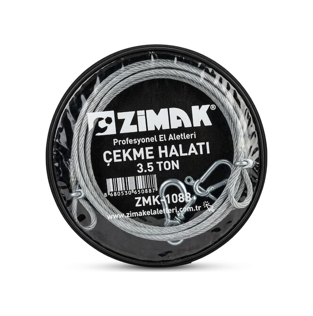 Çelik Çekme Halatı 3,5 Ton Kancalı