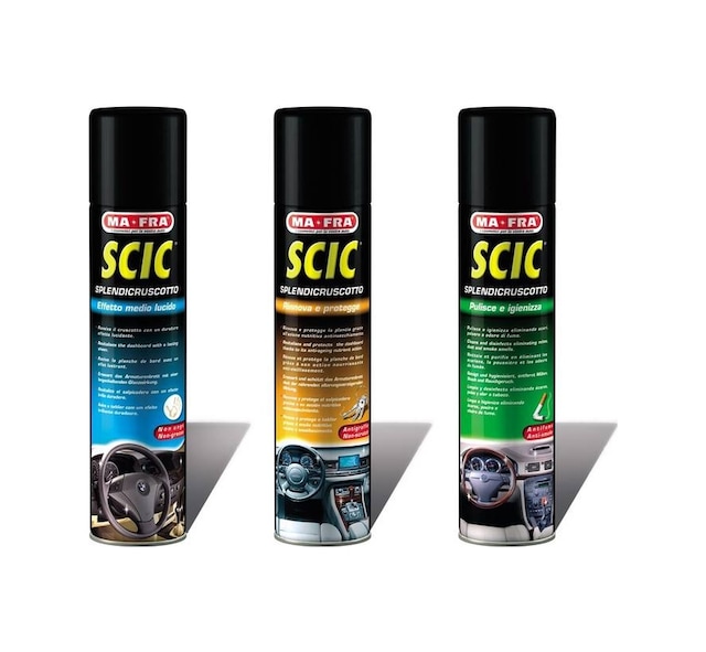 Mafra Scıc Oto Torpido ve Plastik Aksam Koruma & Parlatıcı Sprey Scıc Blue 600 Ml