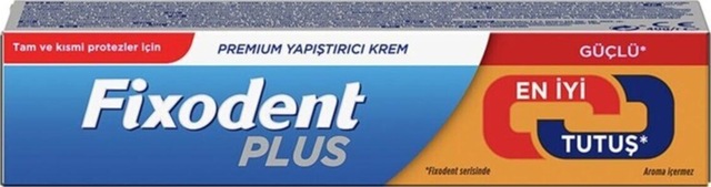 Plus Diş Protez Yapıştırıcı Krem 40 Gr