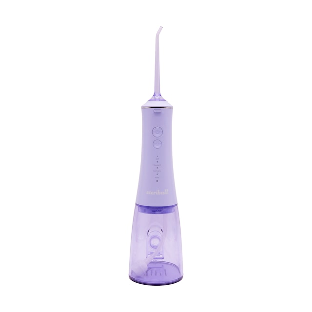 Steriball Oral Irrigator Ağız Duşu Lila - 4 Temizlik Modu 360 Dönebilen Başlık 0,60 Mm İnce Su Akışı Yüksek Frekanslı Su Darbesi