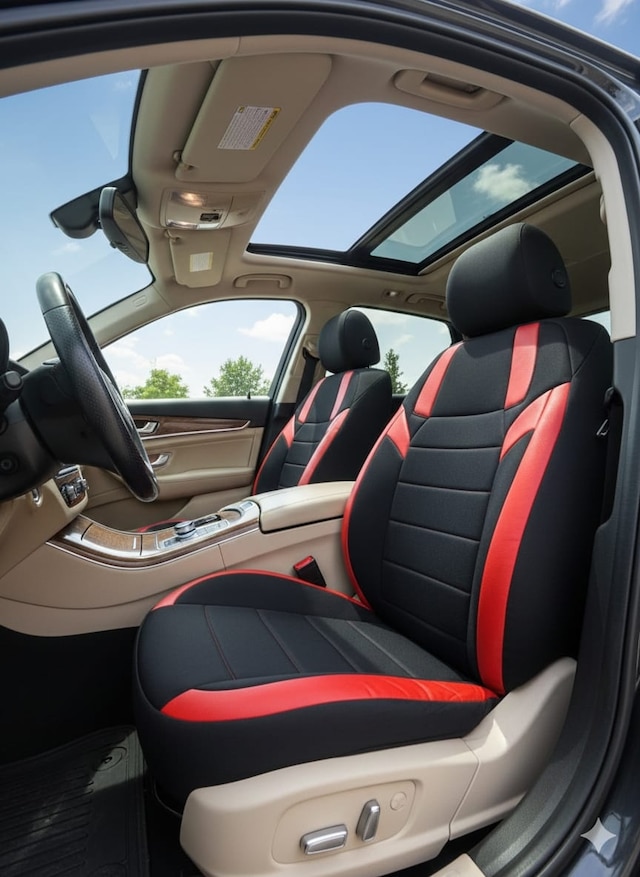 Monza Siyah Kırmızı Serisi Honda Hr-v Koltuk Kılıfı Tam Set