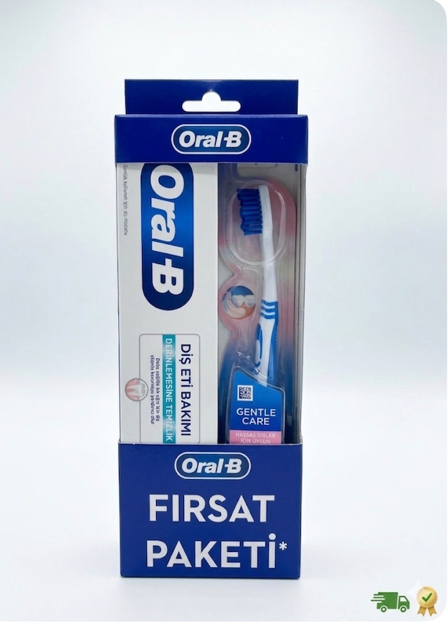 Oral-b Diş Macunu + Fırça Fırsat Paketi Diş Eti Bakımı