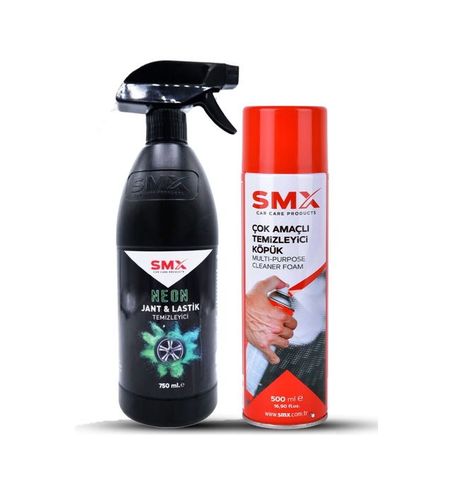 Çok Amaçlı Temizleyici Köpük Sprey 500 Ml Neon Jant Temizleyici 750 Ml