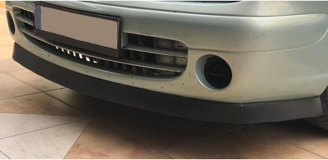 Fiat Palio Uyumlu Body Kit Ön Tampon Eki Kırılmaz Yumuşak Lip Mat Siyah