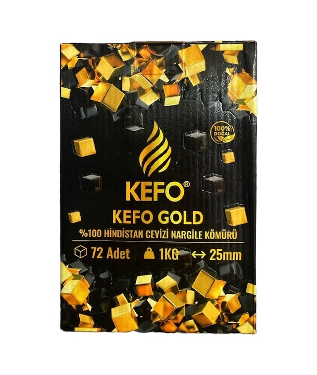 Kefo Gold 1 Kg Nargile Kömürü