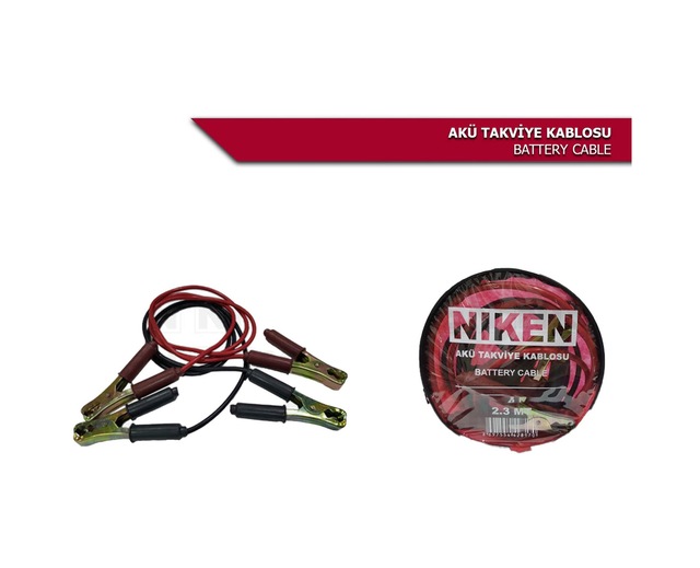 Niken Çantalı Takviye Kablosu 1200 Amper 2.3 Metre
