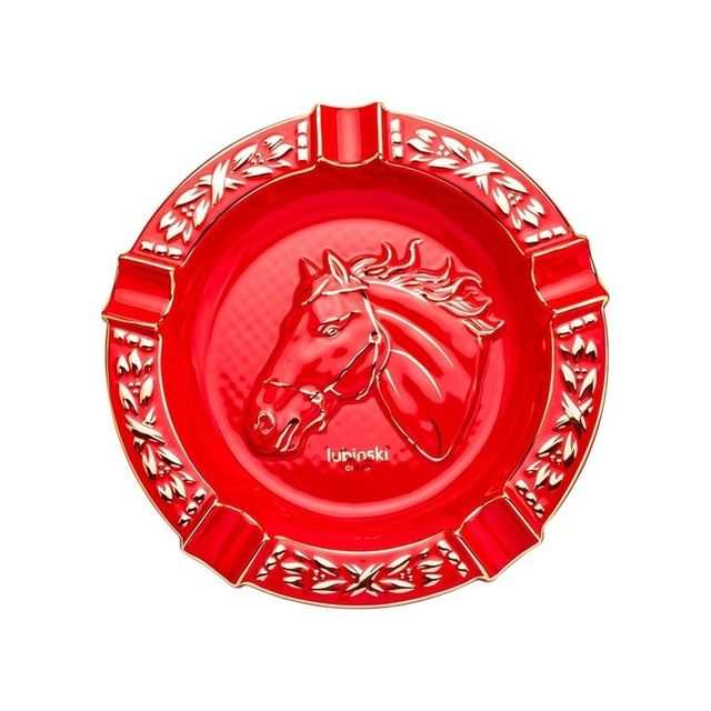 Lubinski Yeni Seri Golden Horse Oval Puro Küllüğü Kırmızı Lb-838