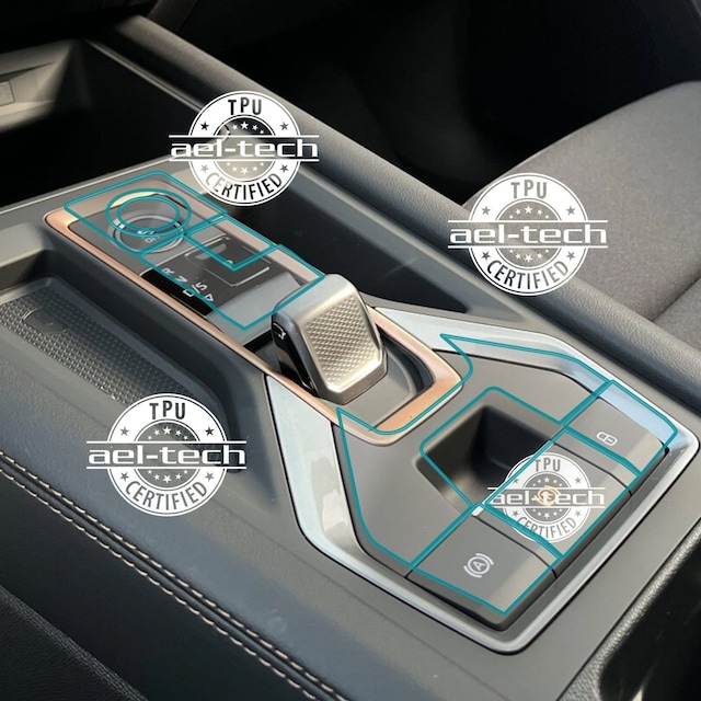 Cupra Formentor,leon Uyumlu Vites Etrafı Piano Black Tpu Koruyucu