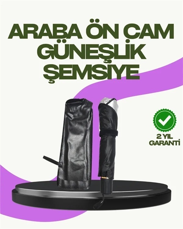 Ers Katlanabilir Araba Güneşliği Uv Ve Isı Koruması, Kolay Kurulum Gerektirmez