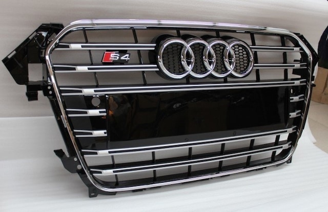 Audi A4 S4 Ön Panjur Izgara 2012 / 2015 B8 Siyah Krom