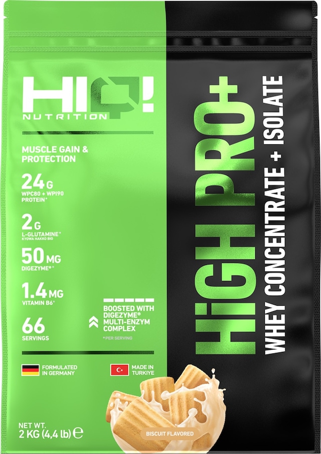 Hıq High Pro+ 2 Kg Bıscuıts Flavored