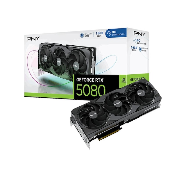 PNY RTX 5080 TRIPLE FAN OC