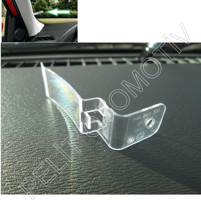 Skoda Superb Ön Cam Kart Bilet Tutucu 3v0867333