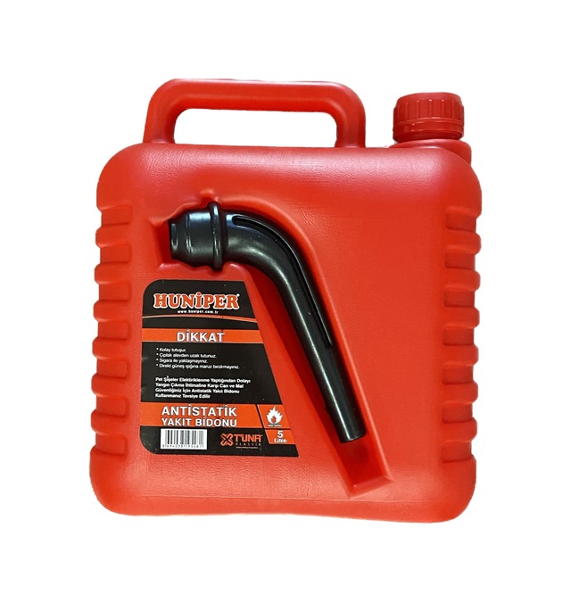 Huniper Plastik Bidon 5 Litre Dolum Ağızlı