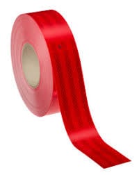 3m 50 Metre - Tse / E1 Onaylı Reflektif Şerit Kırmızı
