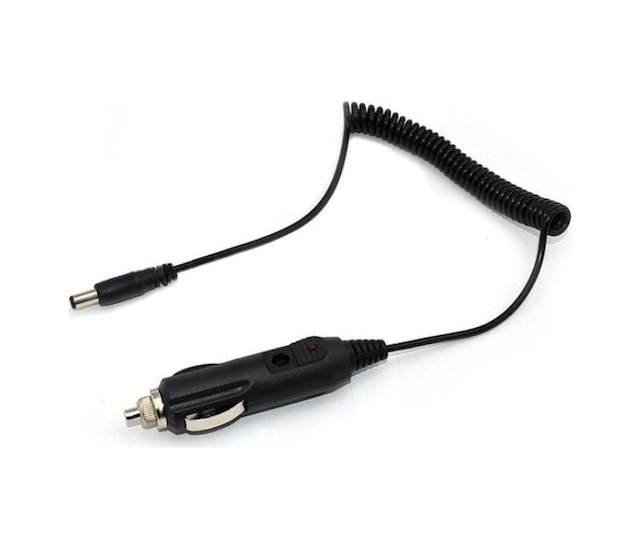 Çakmak spiral şarj aleti 12 volt 5.5 mm 2.5 mm
