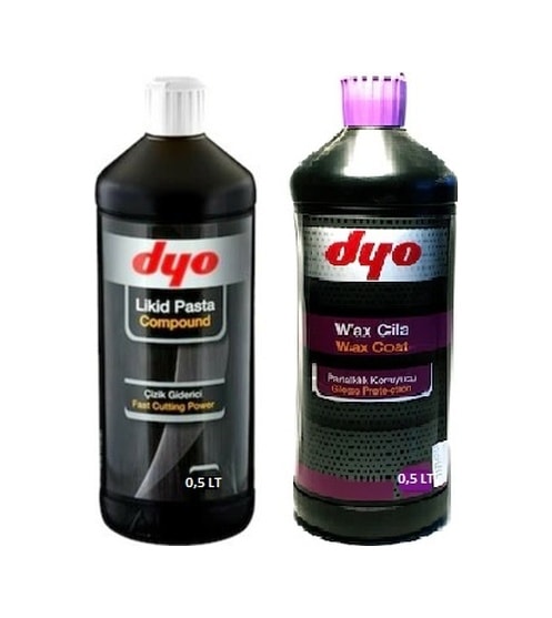 Dyo 0.5 Lt Likid Pasta - 0.5 Lt Wax Cila Set
