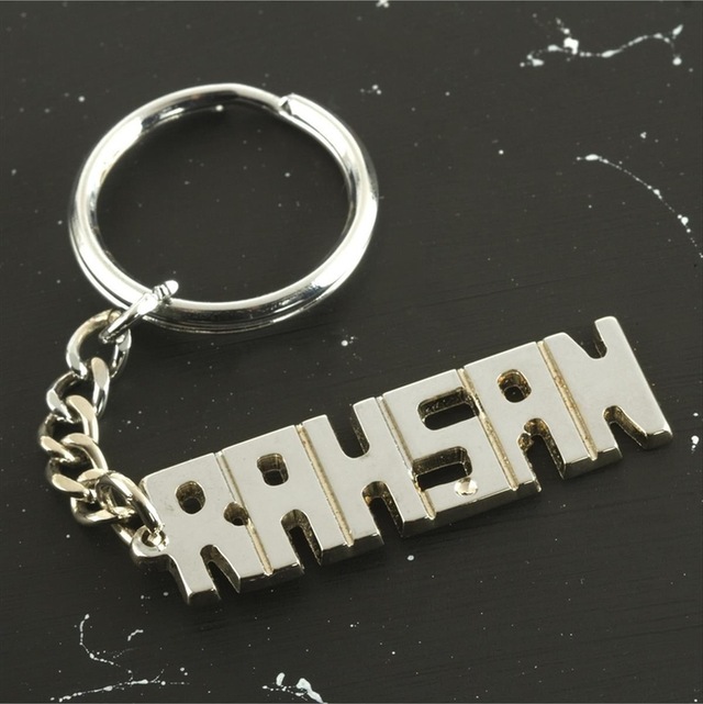 Rahşan - 526 - - Spt-gld - İsimli Anahtarlık Çok Renkli