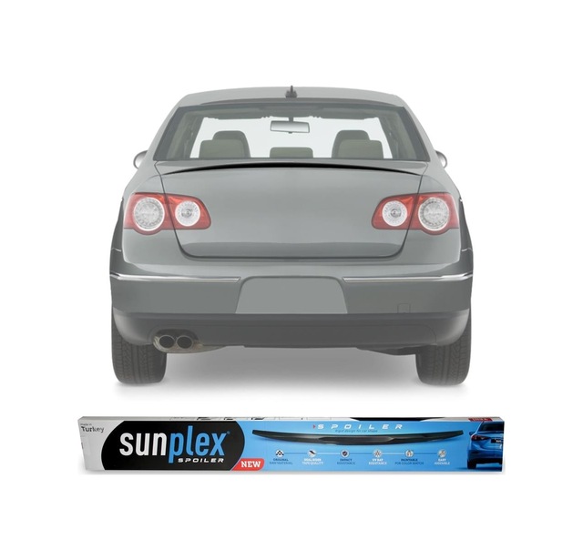 Volkswagen Passat B6 Spoiler Piano Black Sunplex A+ Kalite