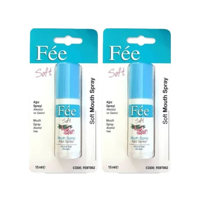 Soft Alkolsüz Ağız Spreyi 15 Ml 2 Adet