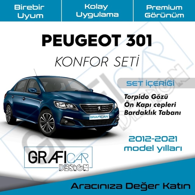 Peugeot 301 - Araç Içi Ses Kumaş Kaplama-Konfor Seti