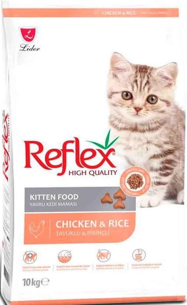 Reflex Tavuk Etli Yavru Kedi Maması 10 KG