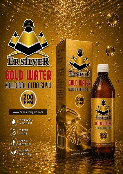 Kolloidal Altın Suyu 200 Ppm