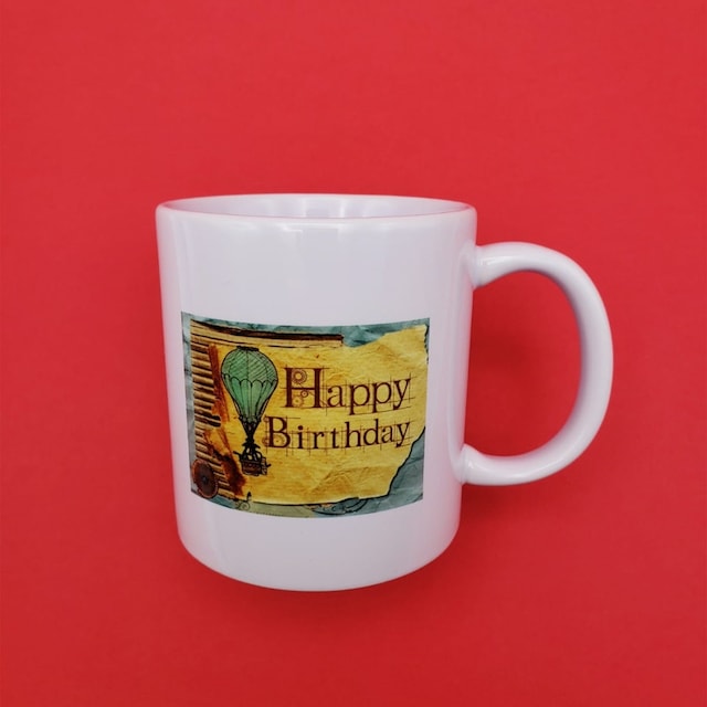 Baskılı Happy Birthday Kupa Bardak Pop