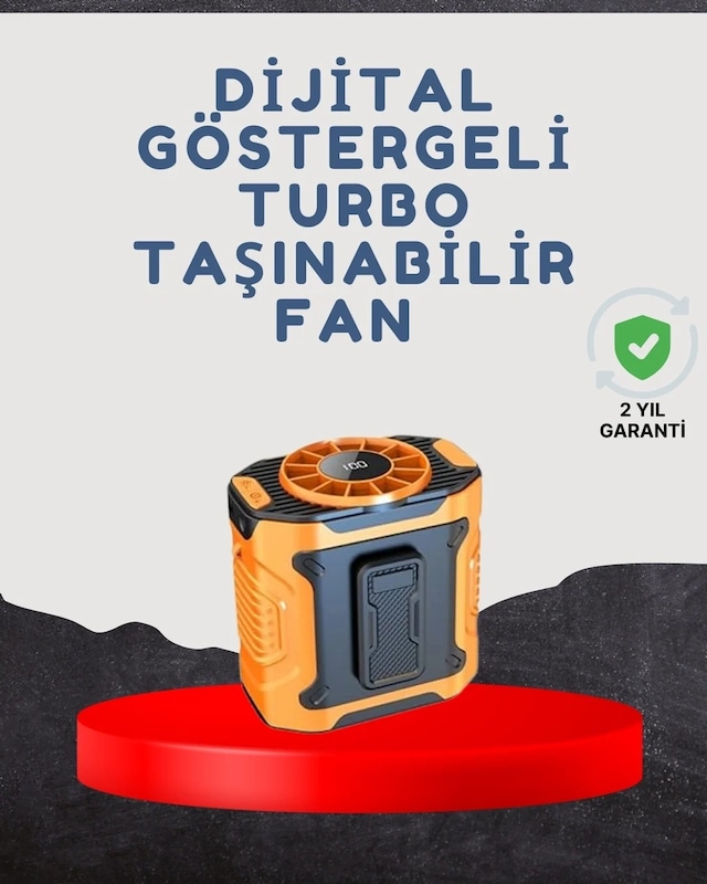 Ers Yüksek Kapasiteli Turbo Taşınabilir Fan