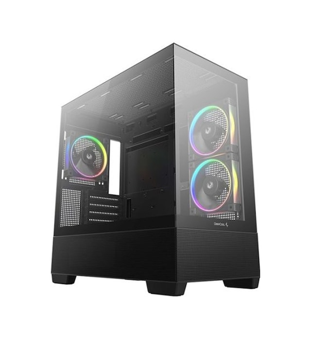 DeepCool CG380-3F mATX Black