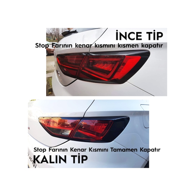 Seat Leon Mk3-Mk3,5 Stop Çerçeve Sticker 2013-2020