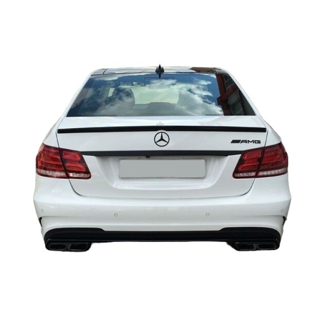 Mercedes W212 2009 - 2016 Amg Style Spoiler Plastik