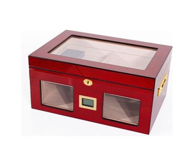 Parmida Humidor / Puro Saklama Kutusu Kırmızı 0143
