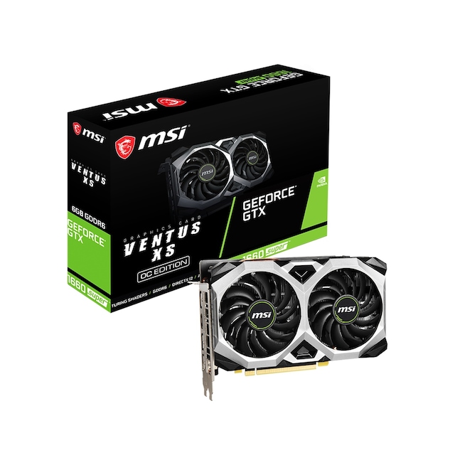 MSI NVIDIA GeForce GTX 1660 Super Ventus XS OC 6 GB 192 Bit GDDR6 Ekran Kartı