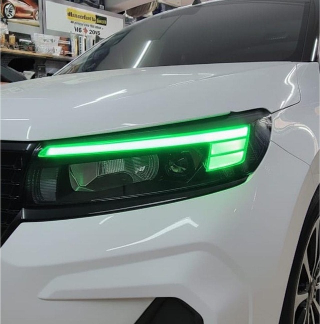 Opel Combo Gündüz Farı Sticker Seti Yeşil