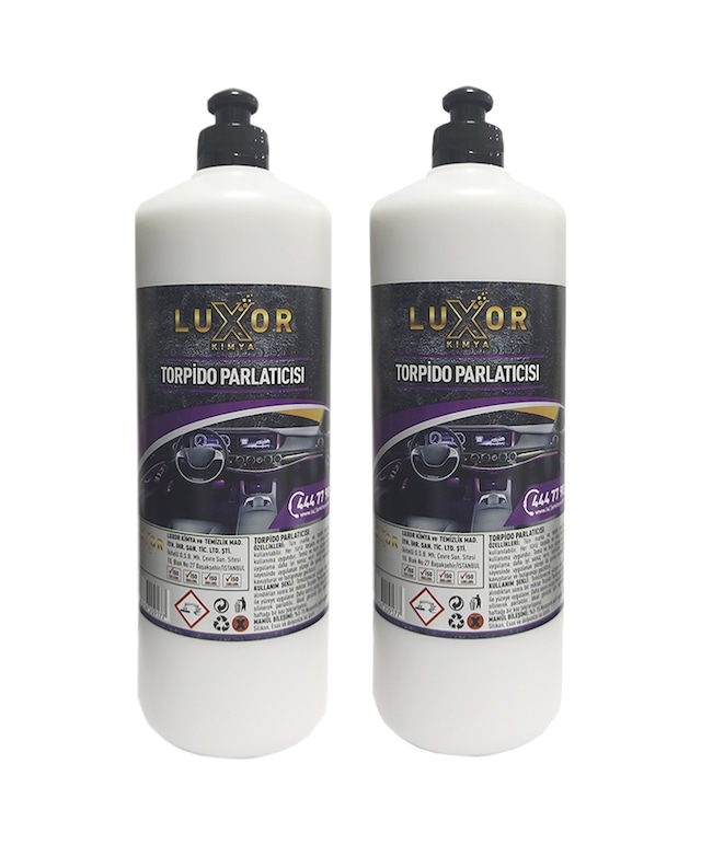 Luxor Kimya 1 Kg (2'li) Silikonlu Torpido Parlatıcı