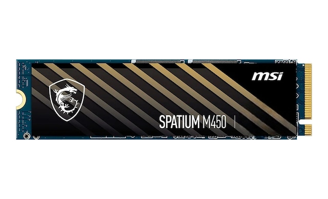 Bory Msı Spatium M450 1TB NVMe M.2 2280 PCIe 4.0 Okuma 3400 MB/s Yazma 2400 MB/s