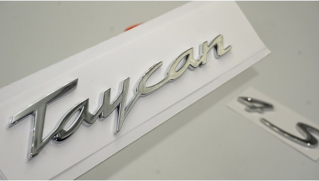 Porsche Taycan 4S Bagaj 3M 3D Abs Yazı Logo Amblem (548285607)